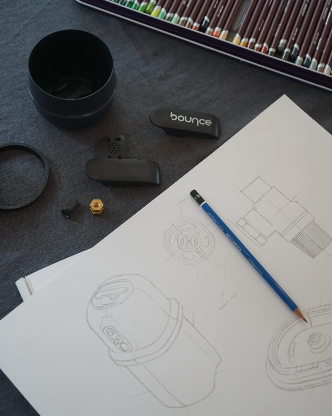 Sketches and tools for design project
